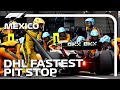 Ricciardo's Rapid Sub 2-Second Stop | Fastest Pit Stop | 2022 Mexico City Grand Prix | DHL