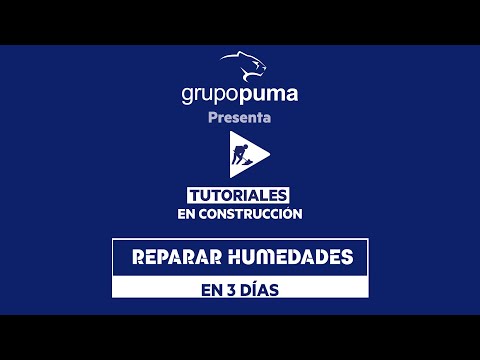 Grupo Puma - Tutoriales en Construcción - Reparar humedades en tres días