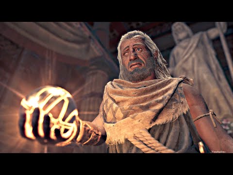 Assassin's Creed Odyssey Crossover Stories - Barnabas Final Boss & Ending Scene 4K Ultra HD PS5 2021
