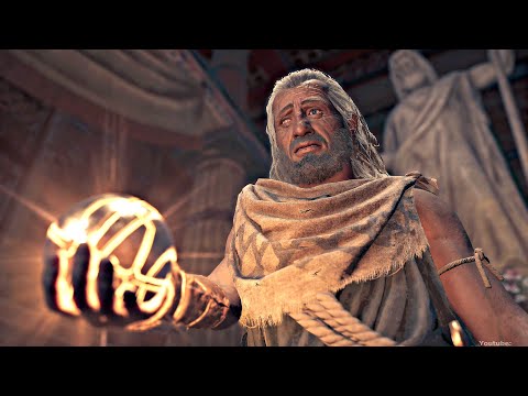 Part of a video titled Assassin's Creed Odyssey Crossover Stories - Barnabas Final Boss ...