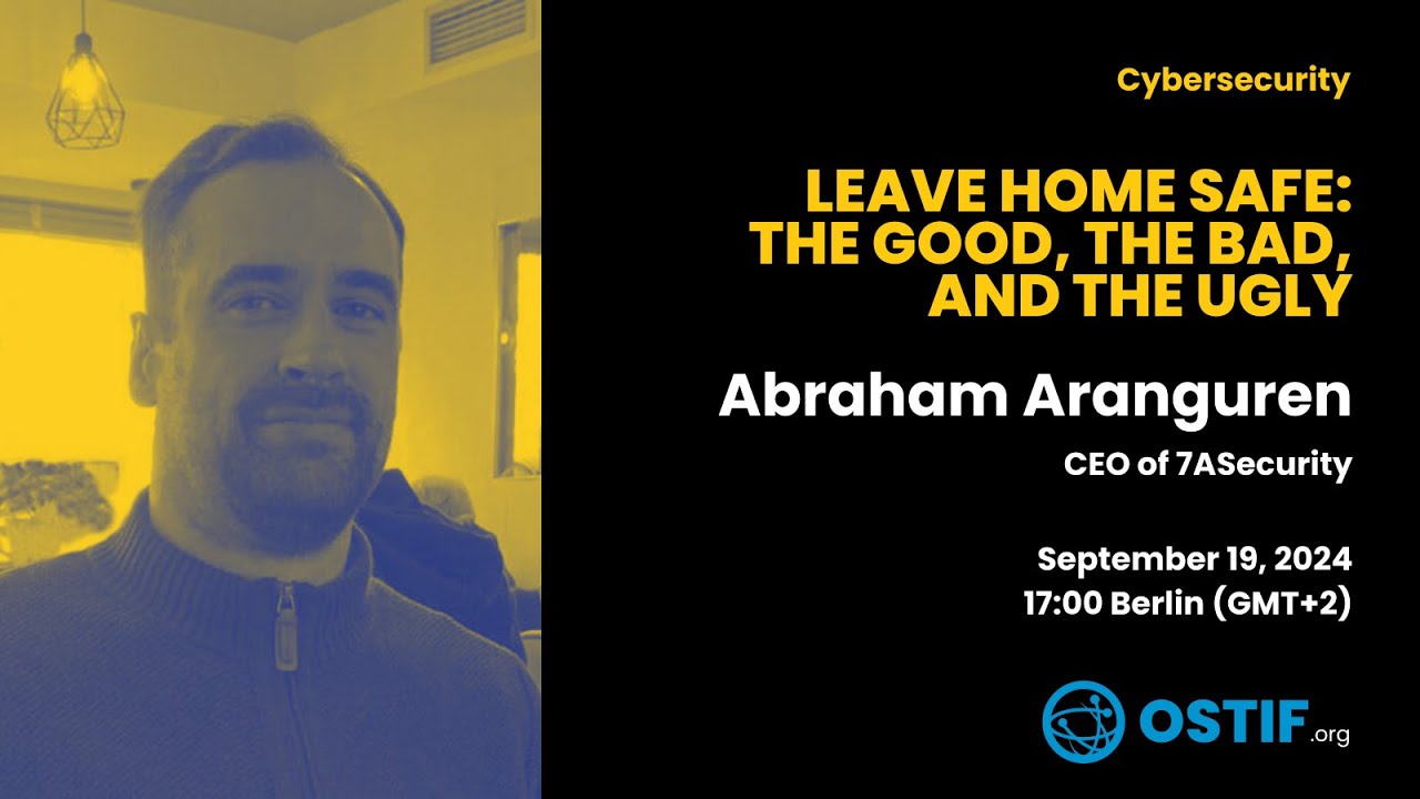001- Leave Home Safe: The Good, The Bad, and The Ugly with Abraham Aranguren