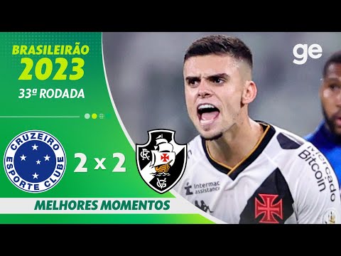 Gols e lances de Cruzeiro x Vasco da Gama