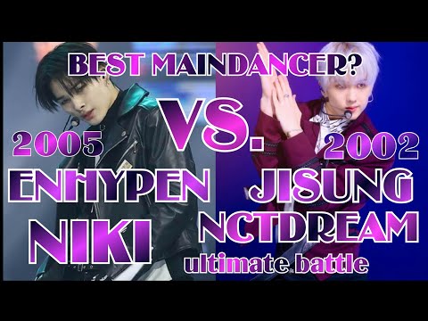 JISUNG VS. NIKI(DANCE BATTLE)WHO IS THE BEST MAIN DANCER?😎#nctdream #enhypen #jisung #niki #kpop