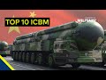 Top 10 ICBM - Top 10 Longest Range Intercontinental Ballistic Missiles