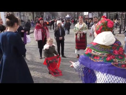 Масленичные гуляния на Дерибасовской 2019 Одесса Odessa