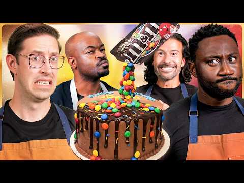 Try Guys Make Anti-Gravity Cakes Without A Recipe