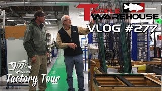 G. Loomis Factory Tour Part 1 - Rod Blank Construction
