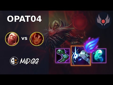 MID.GG: [ Opat04 ] Vladimir MID vs Taliyah | EUW GRANDMASTER | LOL Season 2025