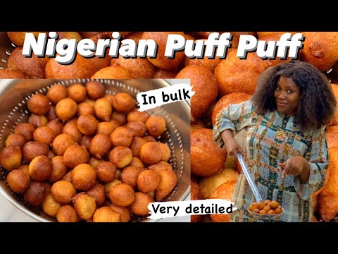 How to make Nigerian Puff Puff /step by step | for beginners | very detailed
