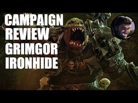 Grimgor Ironhide Immortal Empires Campaign Review