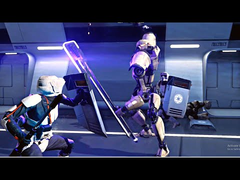 5 Shield Trooper vs All Empire Trooper (Part 1) - STAR WARS JEDI SURVIVOR