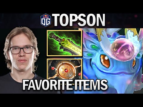 OG.TOPSON PUCK WITH ETHEREAL & AEON DISK - DOTA 2 7.28 GAMEPLAY