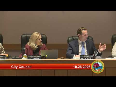 10.26.2026 City Council