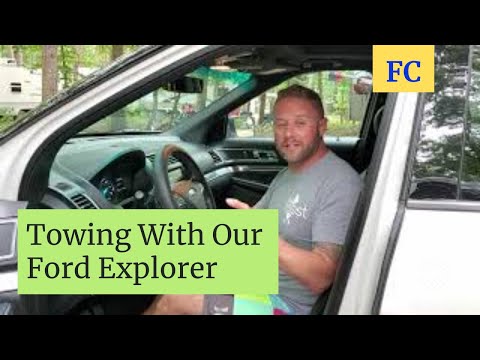 1st YouTube video about how much can a 2015 explorer tow