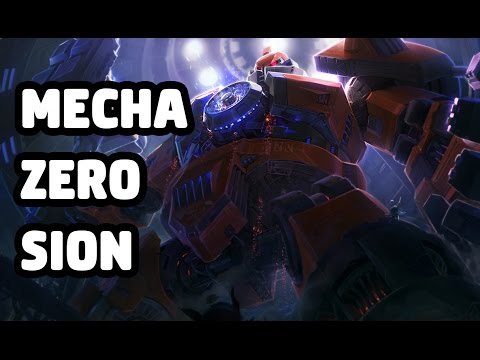 MECHA ZERO SION SKIN SPOTLIGHT - LEAGUE OF LEGENDS
