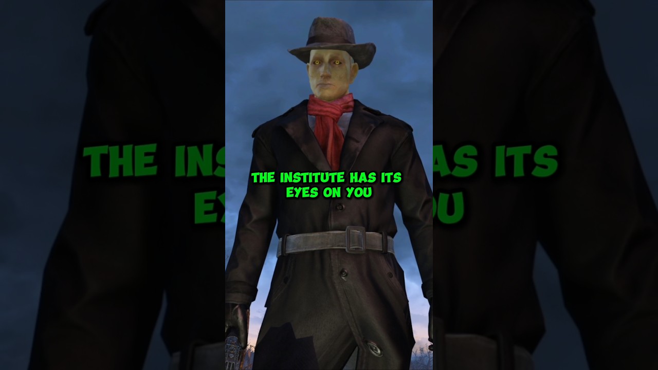 The Institute is ALWAYS Watching in Fallout 4...