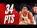 Dylan Harper Drops 34 PTS In OT Win At Washington Full Highlights 2 19 2025