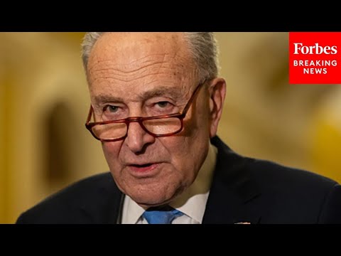 BREAKING NEWS: Schumer Backs Advancing GOP Spending Bill Ahead Of Deadline