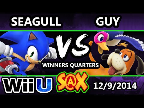 S@X - VGz | Seagull (Sonic) Vs. Guy (Duck Hunt) SSB4 Winners Quarters - Smash For Wii U