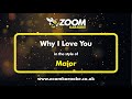 Major Why I Love You Karaoke Version With Lyrics On Screen