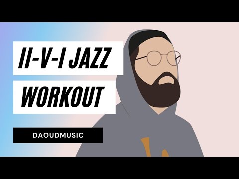 Eb minor II-V-I Workout - Jazz Play Along