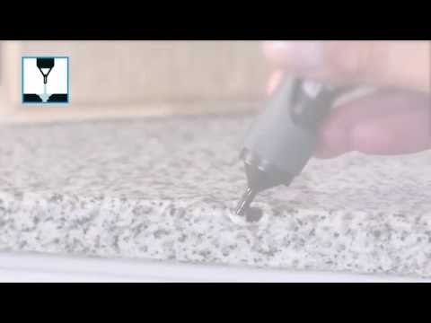 Repair a marble panel
