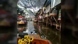 preview picture of video 'Nearest Floating Market to Bangkok. Have everything that tourist get attracted.'