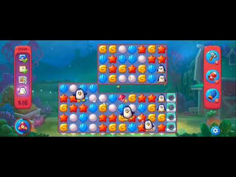 Fishdom Hard Level 15500 (with Double Super Lightning & Glove) @choraelmin