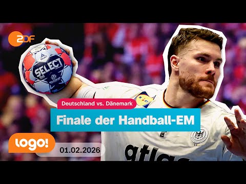 Wer wird Handball-Europameister 2026? | logo!-Nachrichten vom 01.02.26