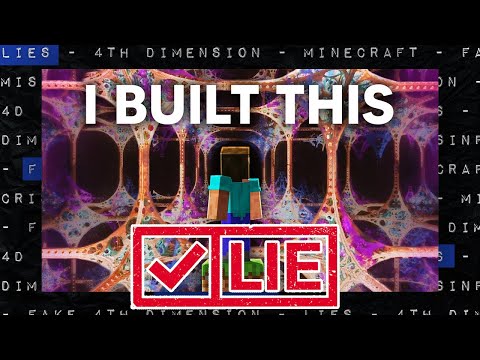 The TRUTH About Building The 4th Dimension in Minecraft!
