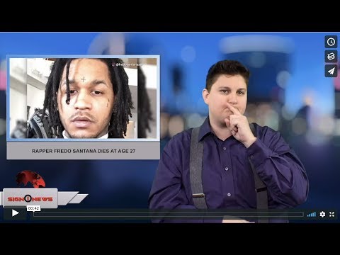Rapper Fredo Santana dies at age 27 (ASL 1.21.18)