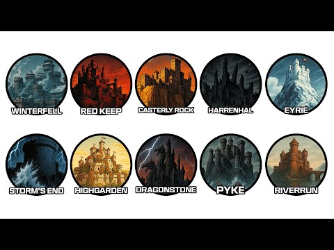 Every Major Castle in Westeros Explained in 22 Minutes