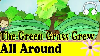 The Green Grass Grew All Around | Family Sing Along - Muffin Songs