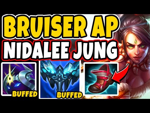 Lets Try Everfrost Nidalee Jungle! The New Buffs Make it SUPER strong!