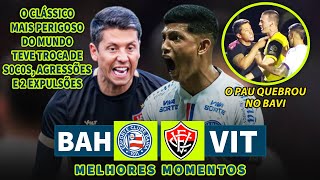 O MAIOR DE SALVADOR VENCEU O MENOR | Bahia x Vitória | Melhores Momentos | Brasileirão | 18/05/2025