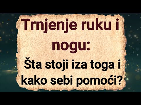 Svi uzroci TRNJENJA ruku i nogu – Ovo su provjereni narodni lijekovi (RECEPTI) #parestezija