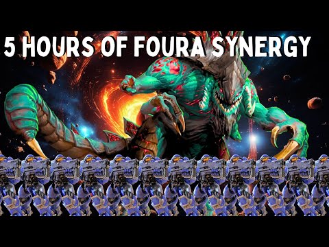 5 HOURS OF FOURA SYNERGY SUPERCUT - Weekly Brawl [Starcraft 2 Direct Strike]