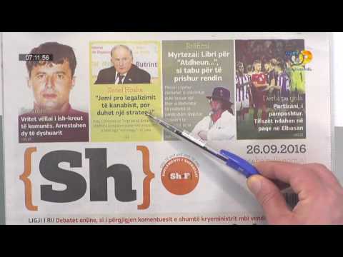 Wake Up, 26 Shtator 2016, Pjesa 1 - Top Channel Albania - Entertainment Show