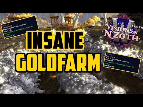 Insane Goldfarm in BFA Patch 8.3 - Legacy Goldfarm