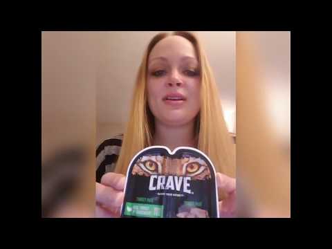 CRAVE cat food product review