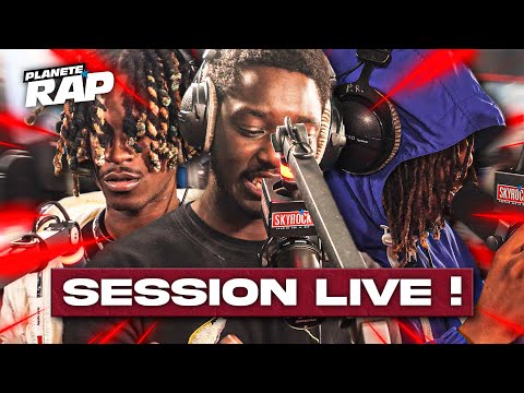 SESSION FREESTYLE avec Kepler, Tvslym, Krody & MYB ! #PlanèteRap