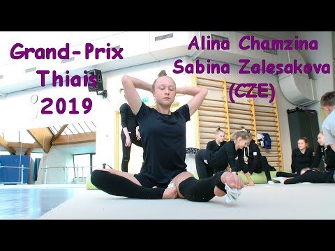 Alina Chamzina + Sabina Zalesakova (CZE) - Training Grand-Prix Thiais 2019