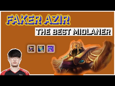 SK Telecom T1 Faker's Mid Game Play on Azir Against Akali - Patch 12.16
