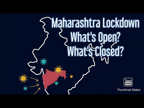 Maharashtra Lockdown Rules & Guidelines by Uddhav Thackeray-14.04.2021 to 01.05.2021-Break the Chain