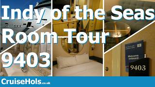 Independence of the Seas Inside Cabin Tour | CruiseHols Indy of the Seas Stateroom 9403 Review