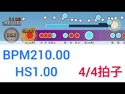 BPMが3.28125～420だった世界線のダンガンノーツ裏譜面のBPMとHSと拍子変化