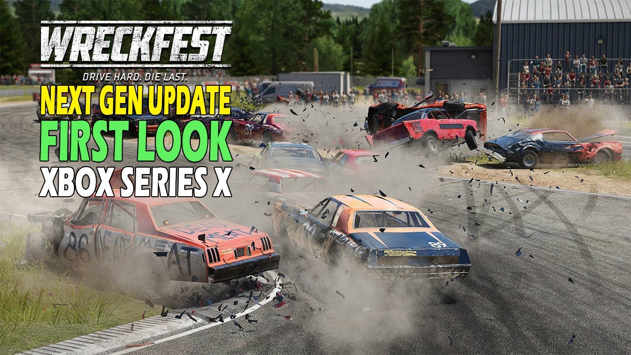 Wreckfest Next-Gen Update First Look Xbox Series X
