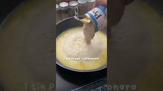 Download lagu Here you go! Simple recipe for spaghetti carbonara, easy but sooo tasty 🤤 mp3