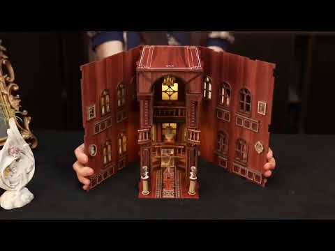 Book Nook The Philosophical Library ★ DX Craft BV02-014 відеоогляд