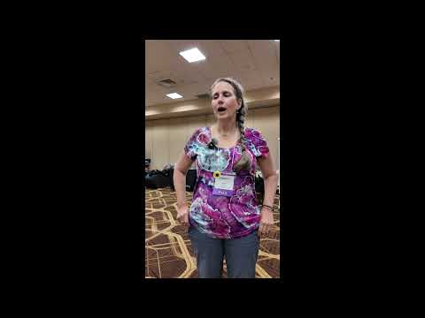 Tricia D. speech test before LiveO2 session